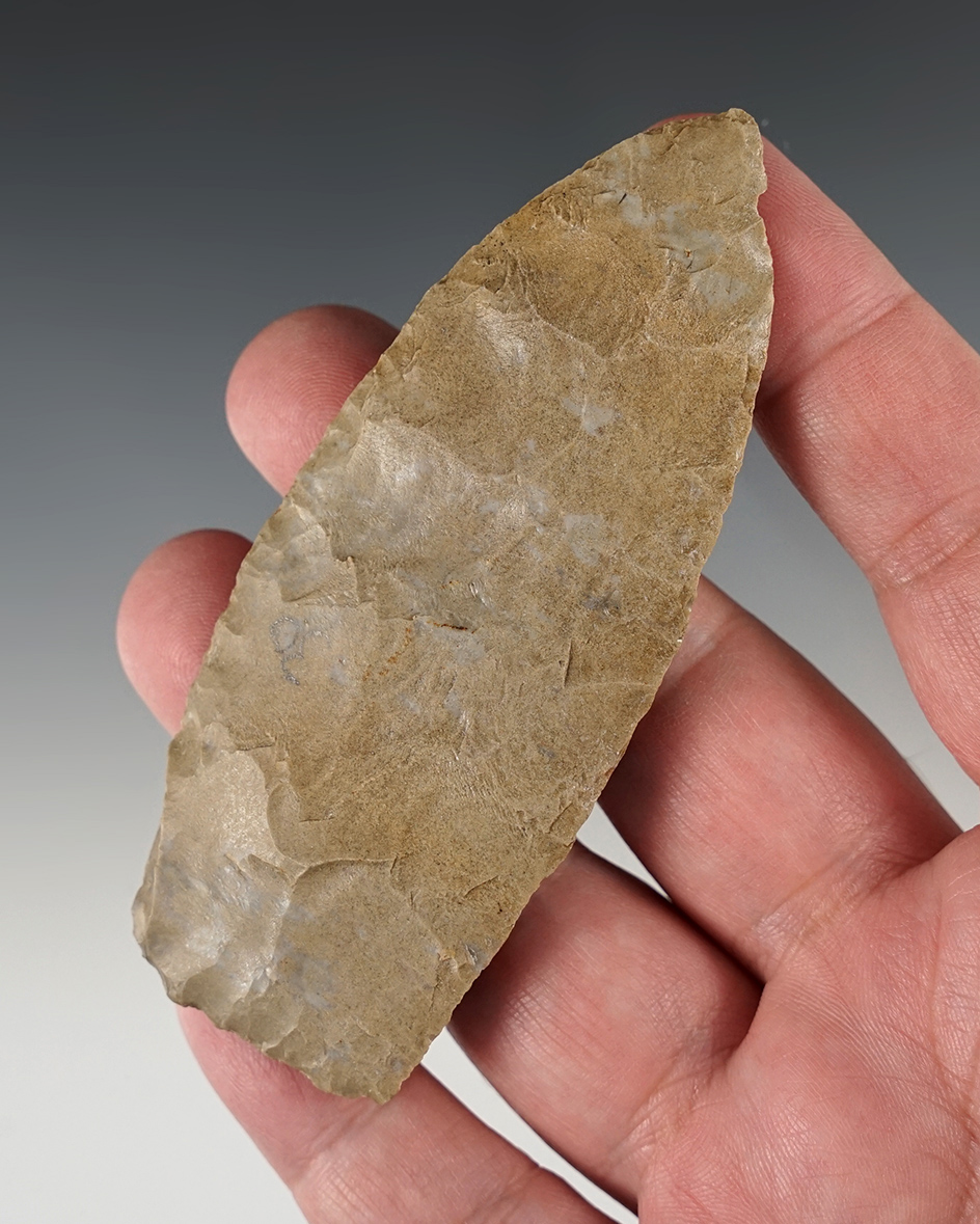 3 3/4" Blade that is nicely made. Found in Kentucky.