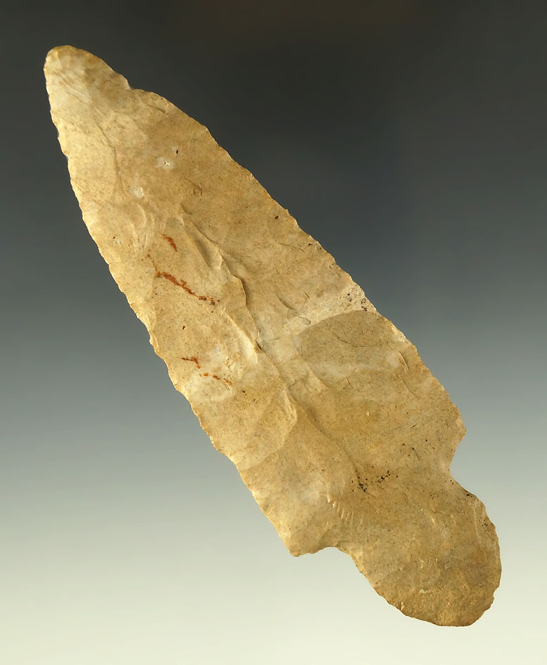 4 15/16" well styled Adena in good condition found in Kentucky. Comes with a Rogers COA.