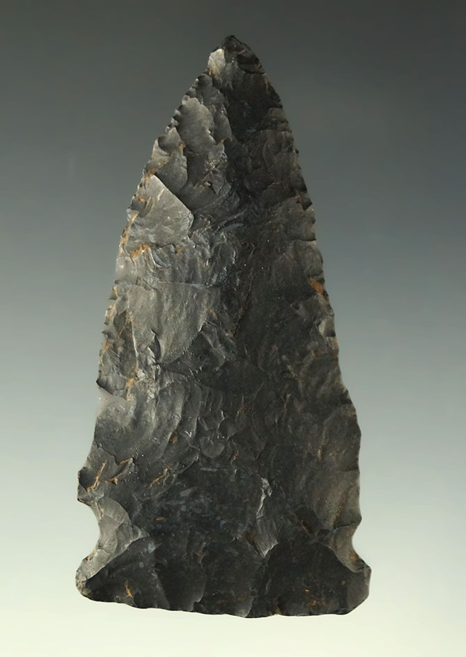 2 9/16" Meadowood Knife made from Coshocton Flint found in Ohio.