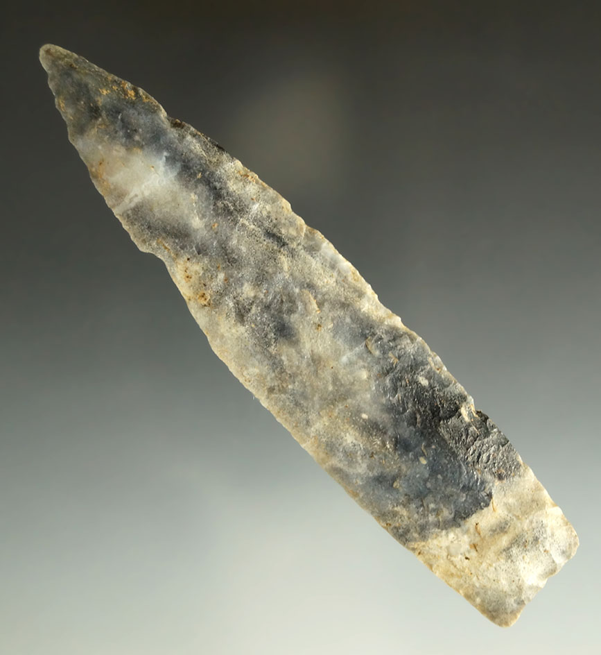 4 5/16" Agate Basin made from beautifully colored Mozarkite Flint found in Missouri.