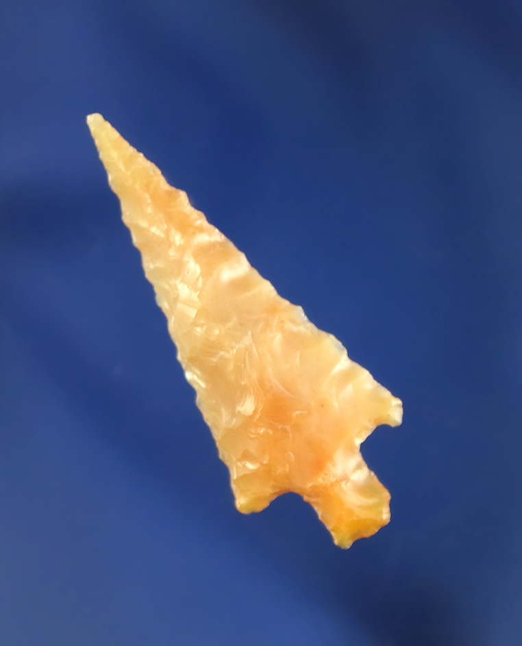 1 3/8" Columbia River Gempoint found near The Dalles, Oregon.