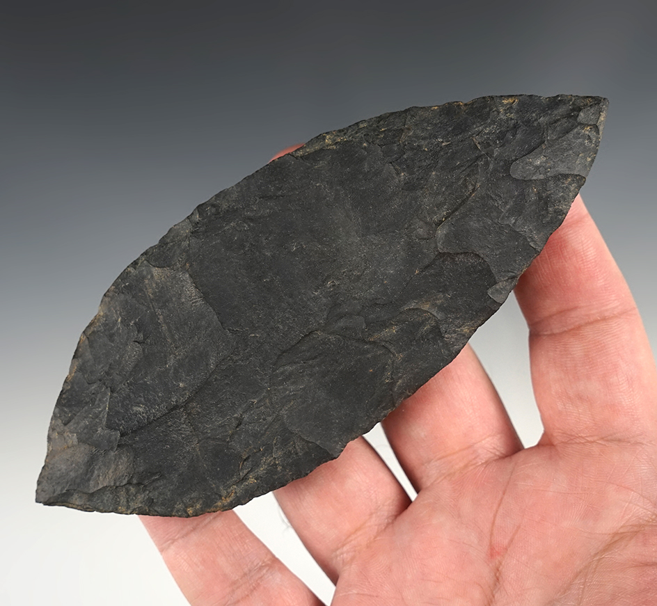 5 9/16" Well patinated Bi-Pointed Knife found in Tennessee.