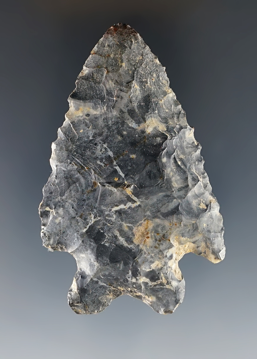 Classic style on this 2 5/8" Archaic MacCorkle - Ohio. Made from nicely colored Coshocton Flint.