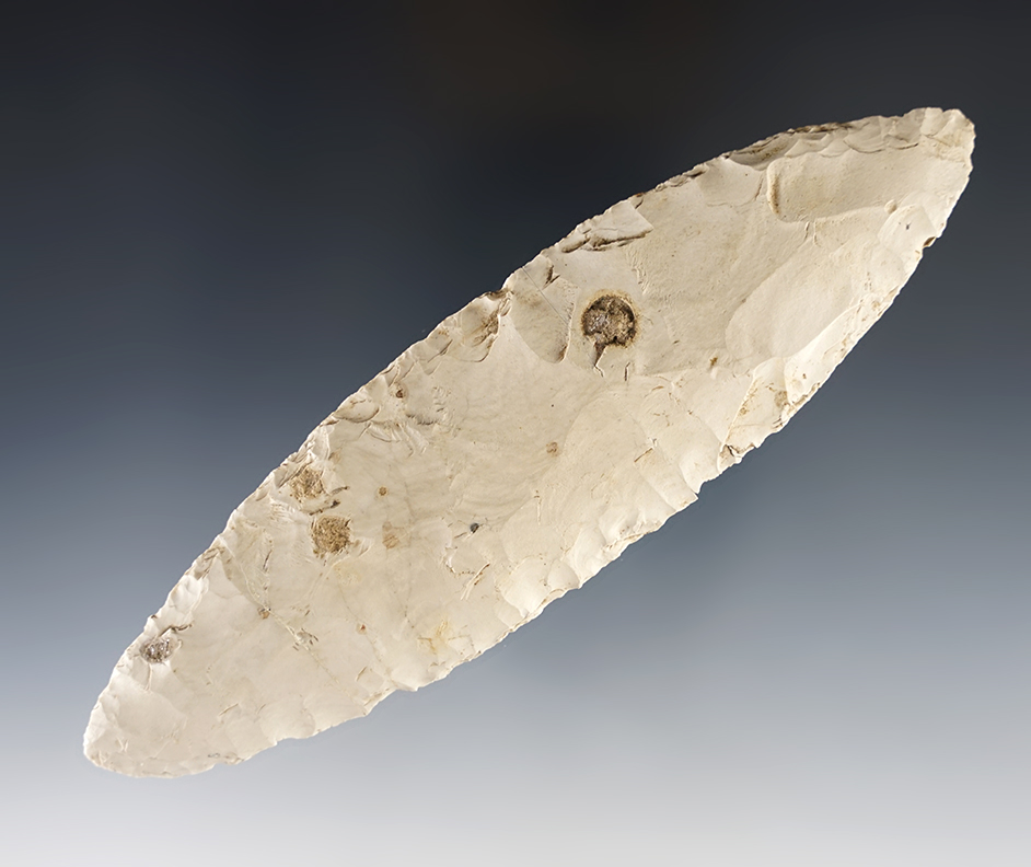 Large 5 11/16" Blade - Broken and tightly glued. Found in the Four Corners area of the U.S.