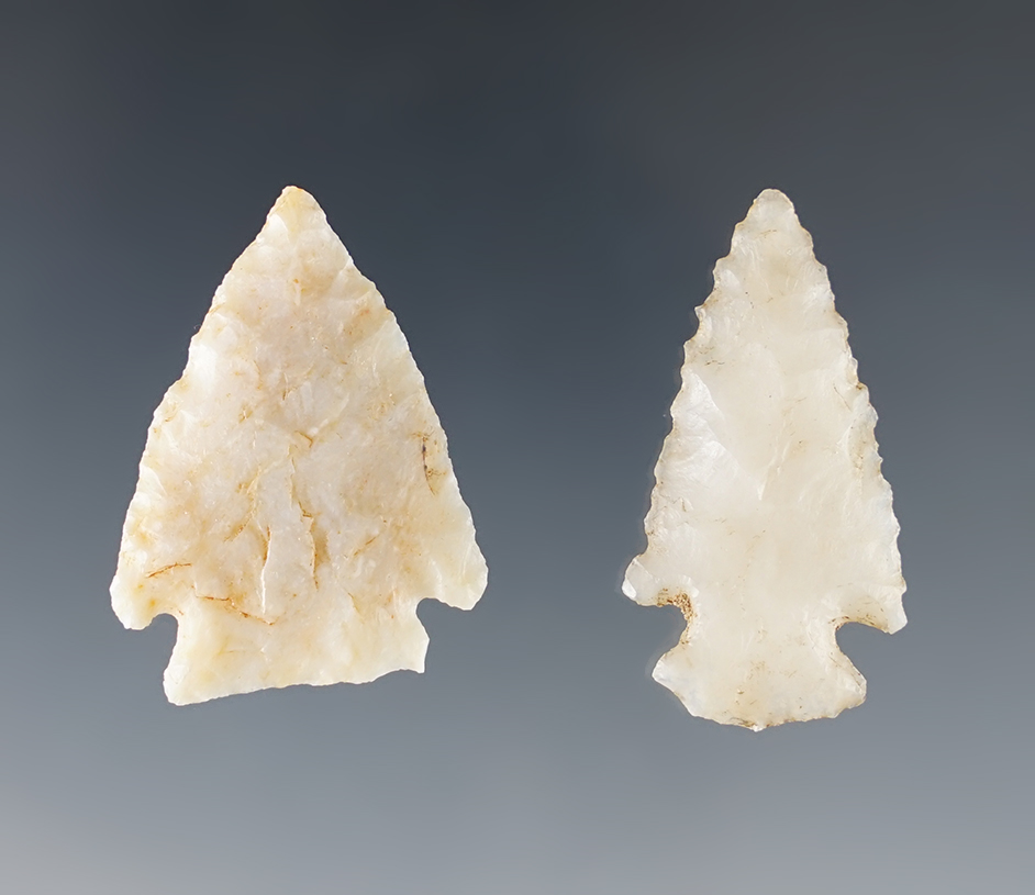 Pair of well made points in excellent condition. Found in the Four Corners area of the U.S.