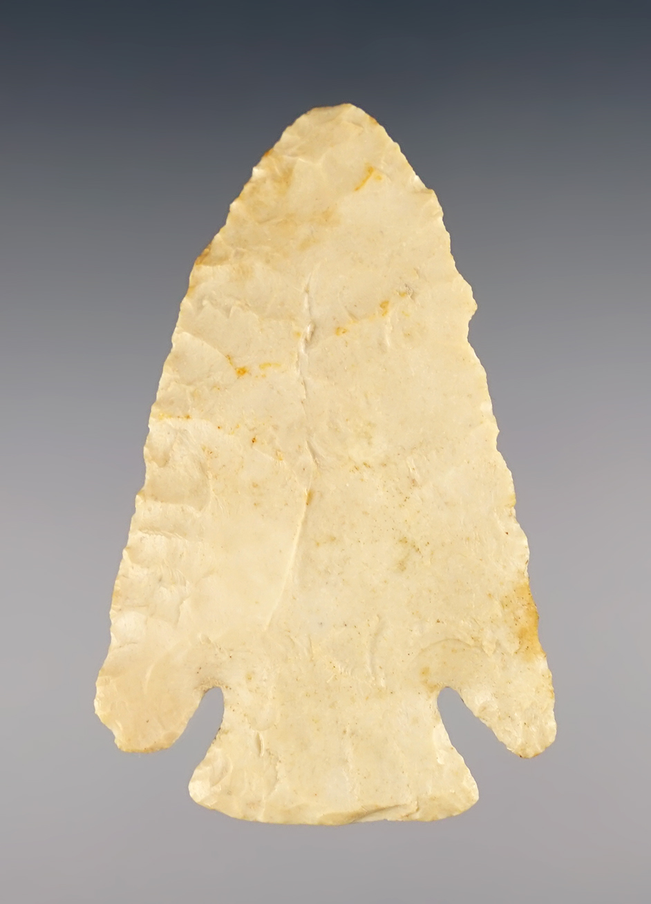 2 1/2" Lost Lake point found in the Ohio/Kentucky area. Ex. Wehrle collection.