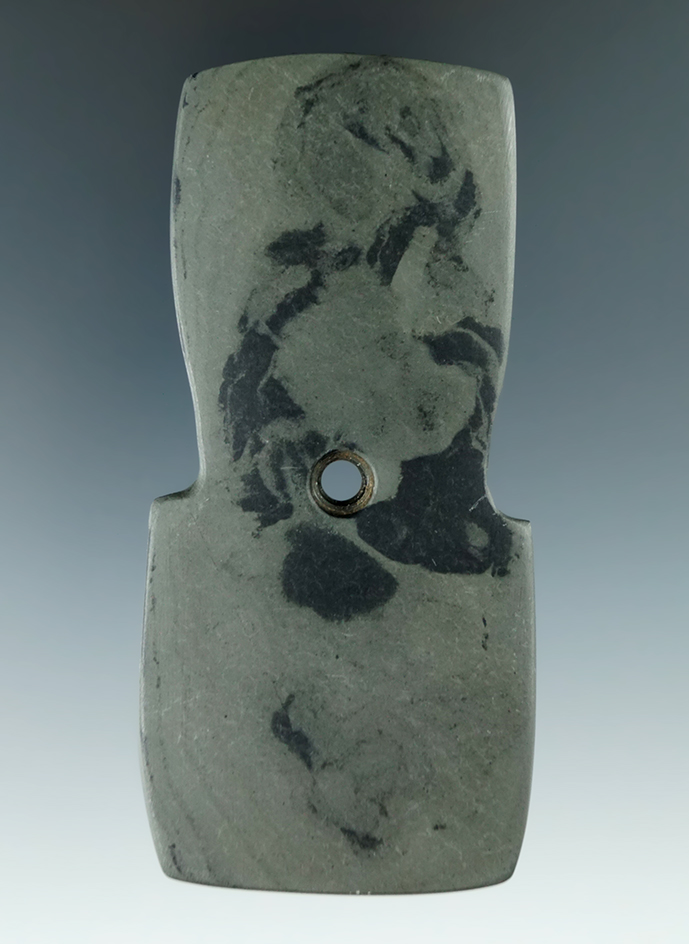 3 13/16" Hopewell Shovel Pendant found in Tuscarawas Co., Ohio. Pictured.