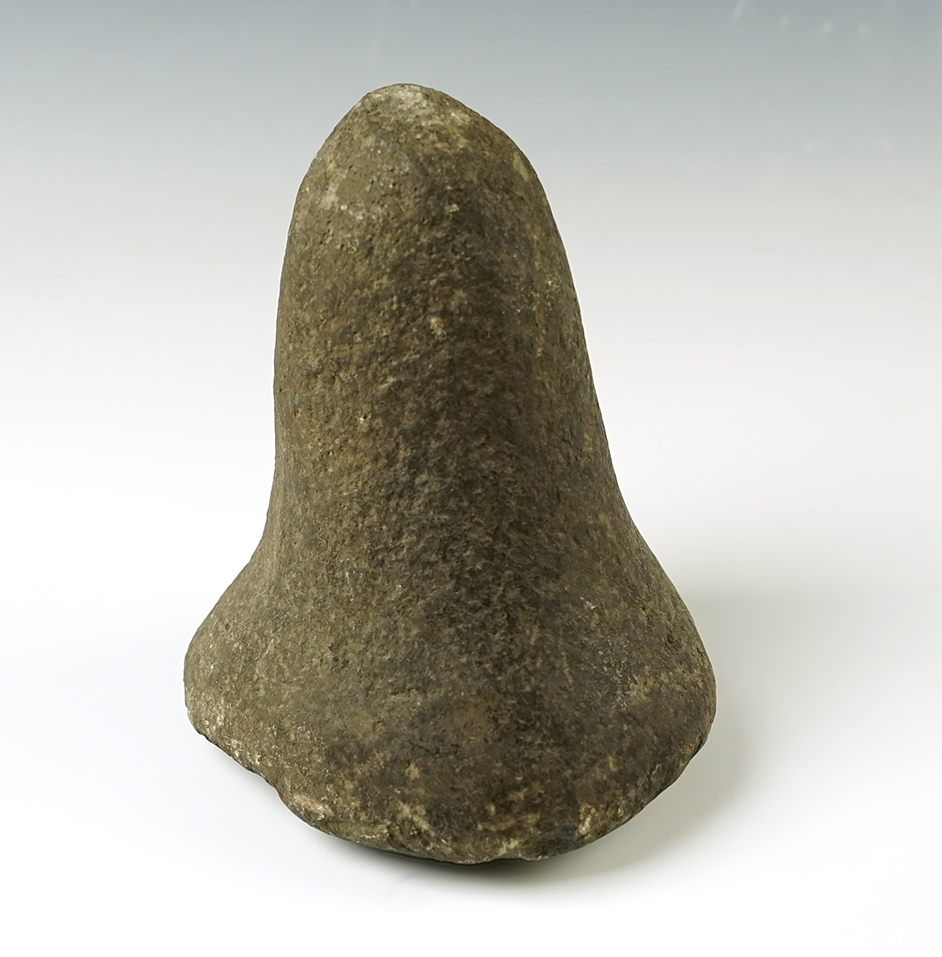 3 11/16" Pestle made from Hardstone. Ex. Dave Warner (#274) collection. 