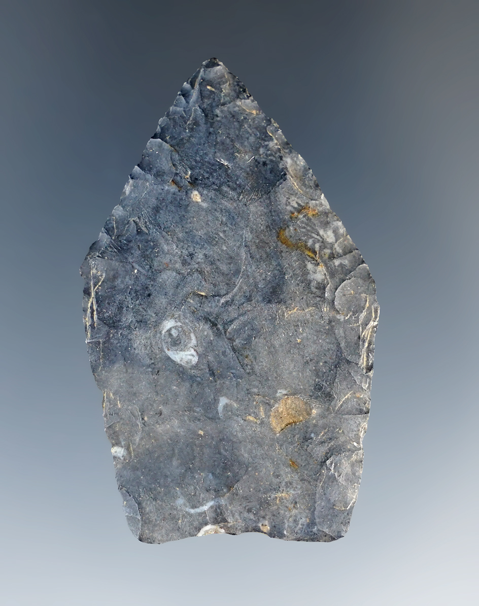 1 7/8" Pentagonal found in Licking Co., Ohio. 