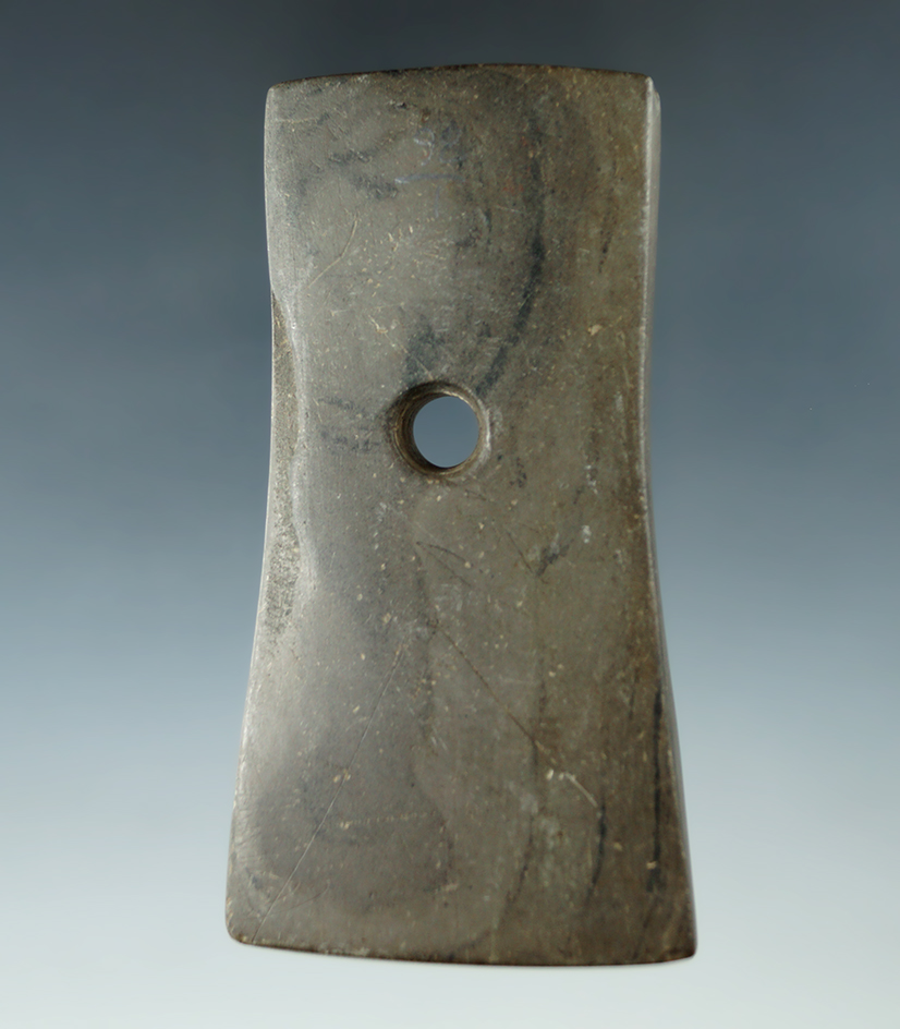 3 3/8" Adena Bell Pendant - Licking Co., Ohio. Pictured in Who's Who #2, page 83.