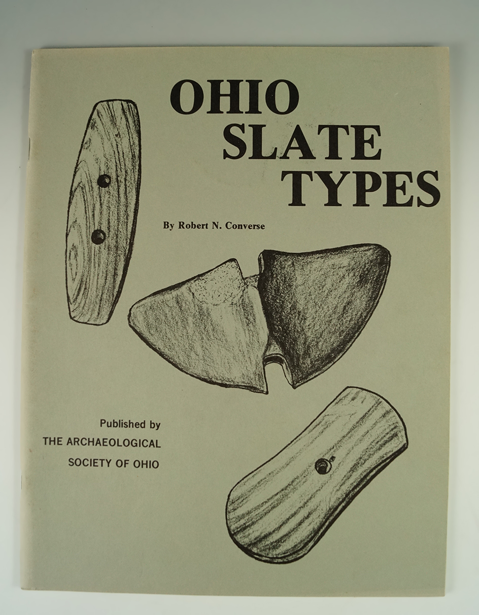 Softcover Book: "Ohio Slate Types" by Robert Converse.