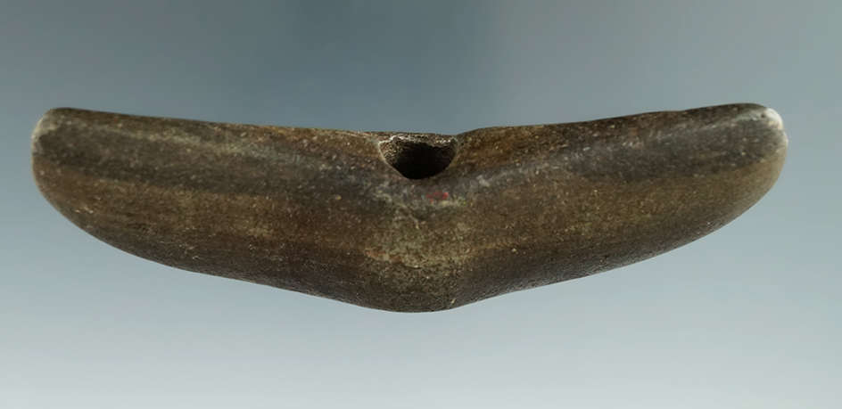 4" Winged Bannerstone found in New York.