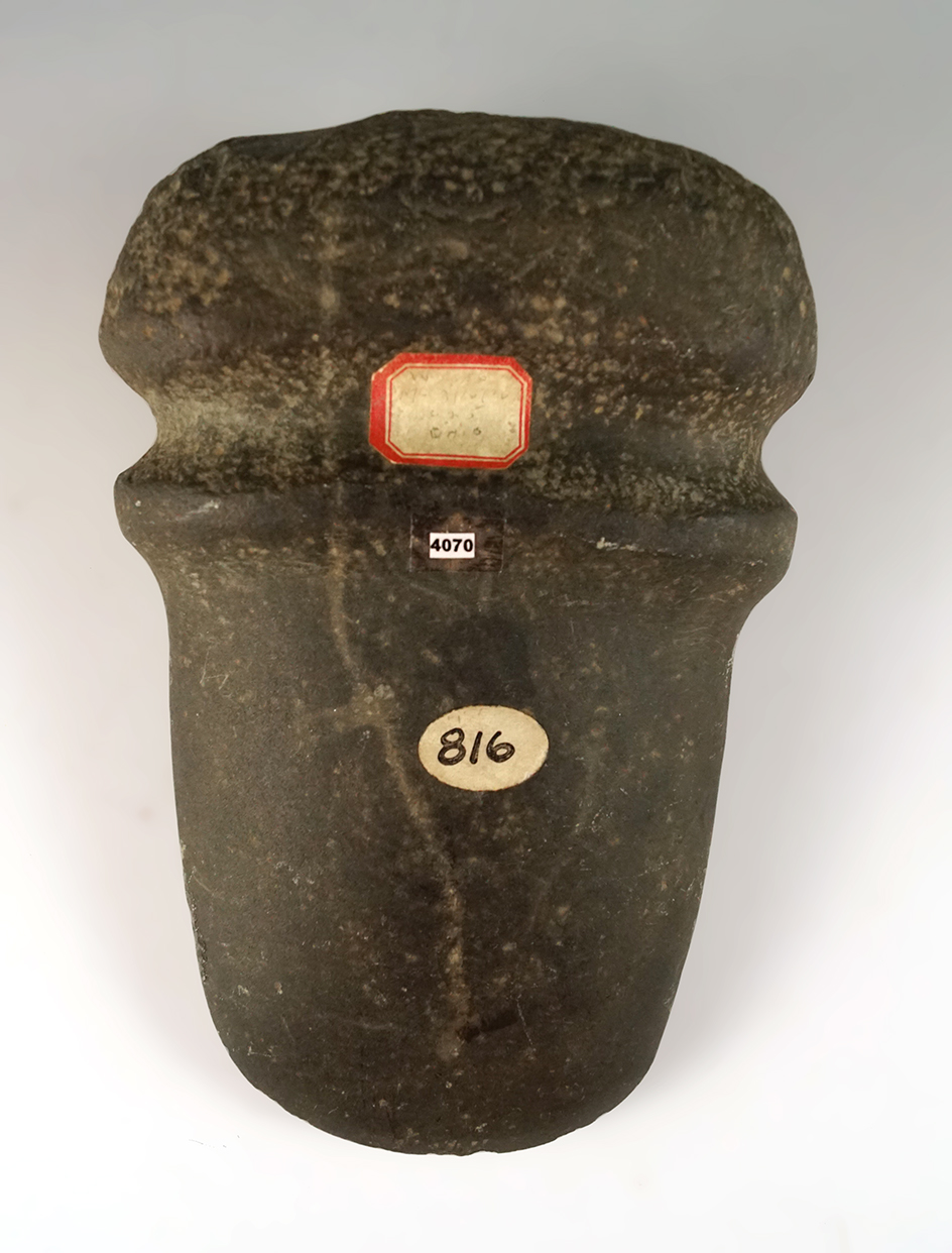 6 5/8" Miami River Axe found in Ohio.  Ex. Wachtel.