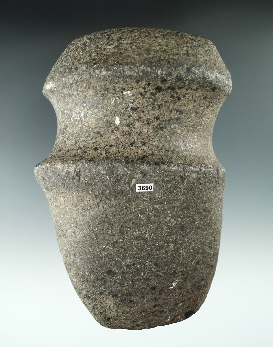 5 1/2" Full Groove Hardstone Axe found in Ohio.