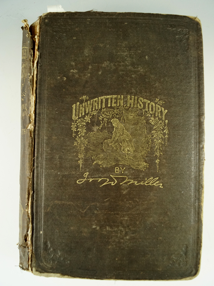 Unwritten History: Life Amongst the Modocs by Joaquin Miller 1874.