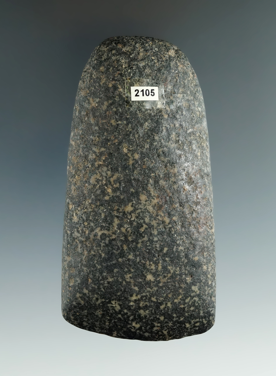 3 5/8" Hardstone Celt found in Ohio.