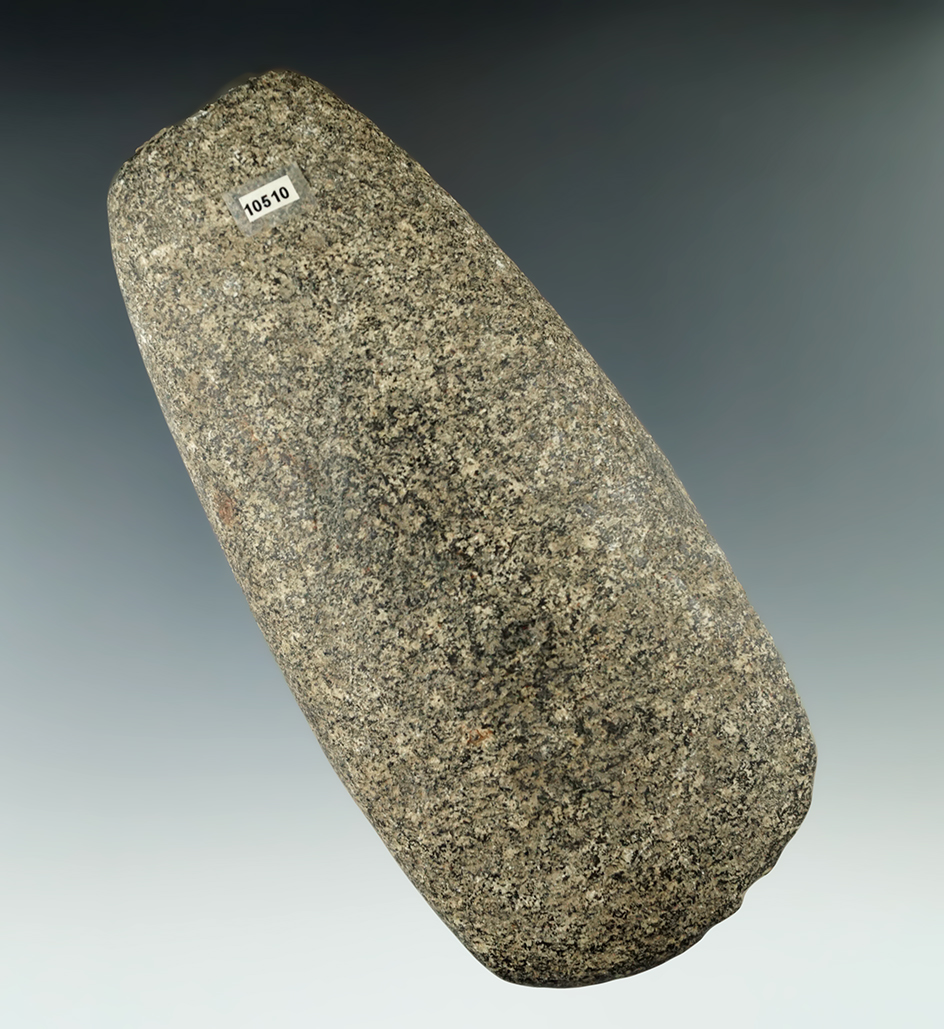 6 7/16" Large Adena Hardstone Celt.  Ex. Dick Putterbaugh.