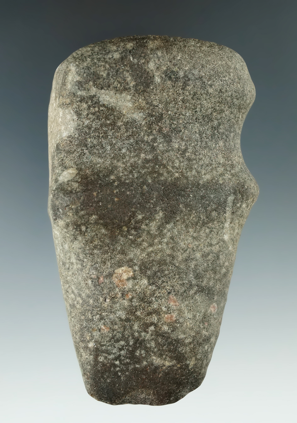 4 7/8" 3/4 Groove Axe made from Hardstone and was found in Darke Co., Ohio.