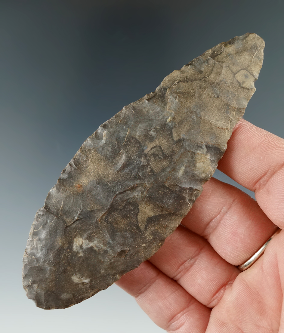 4 1/8" Blade found in Munfordville, Kentucky. Ex. Harrison Brothers.