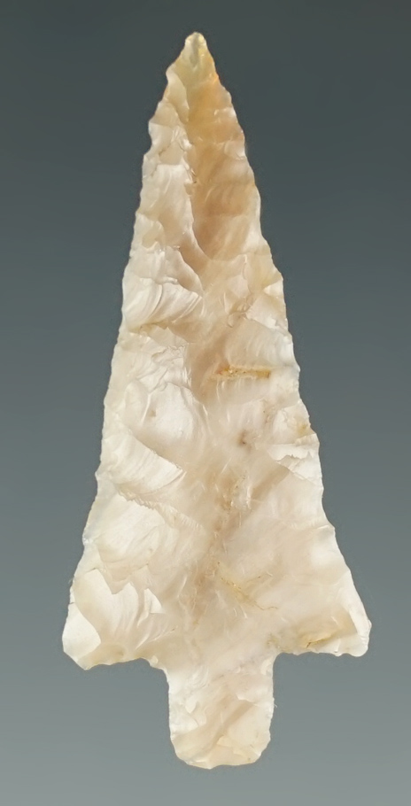 1 1/2" Wallula made from cream Agate. Found near the Columbia River, Oregon.