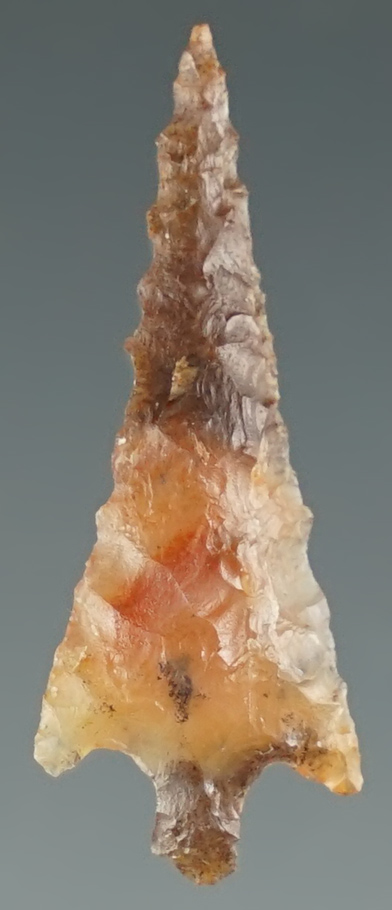 1 1/8" Wallula made from yellow translucent Agate. Found near the Columbia River, Oregon.