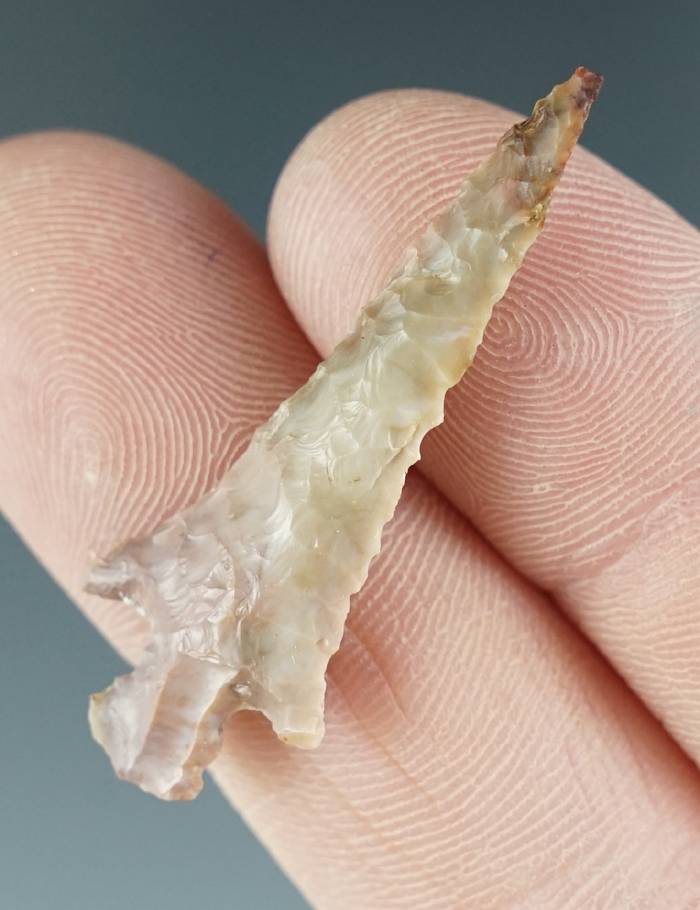 1 5/8" Rose Springs made from light gray Agate. Found near the Columbia River, Oregon.