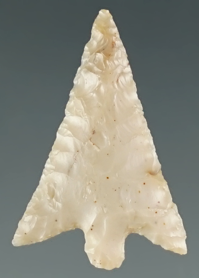 7/8" Columbia Plateau made from cream Agate. Found near the Columbia River, Oregon.