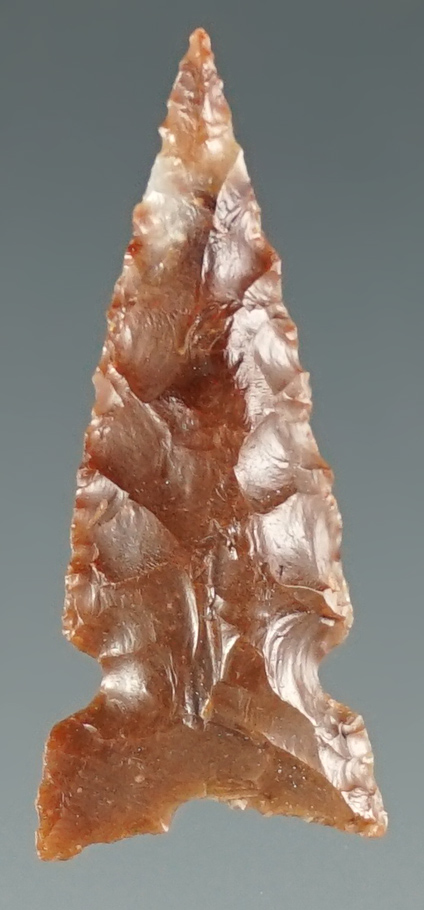 1 1/8" Desert Sierra made from brown Agate. Found near the Columbia River, Oregon.