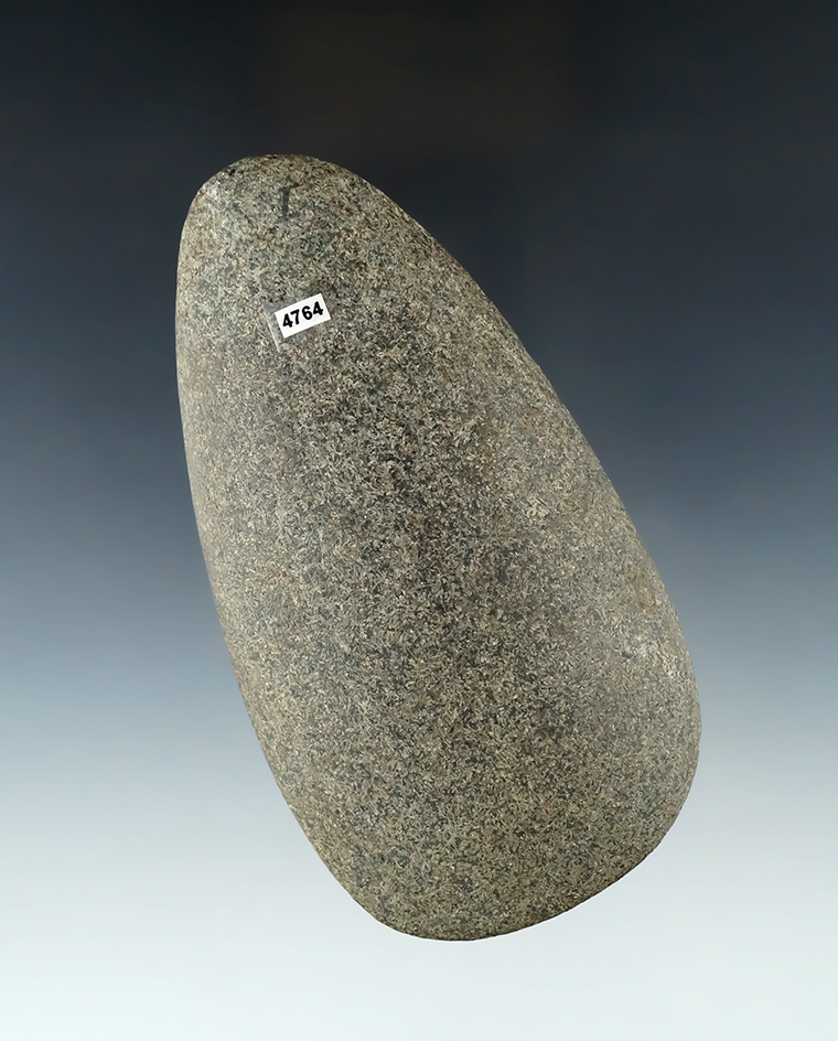4 3/4" Well crafted and nicely styled Hardstone Adze in excellent condition, found in Ohio.