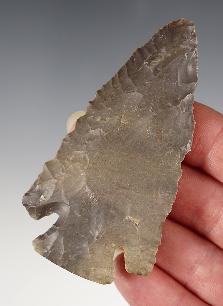 3 3/16" Lost Lake found in the Ohio/Kentucky area. In very good condition.