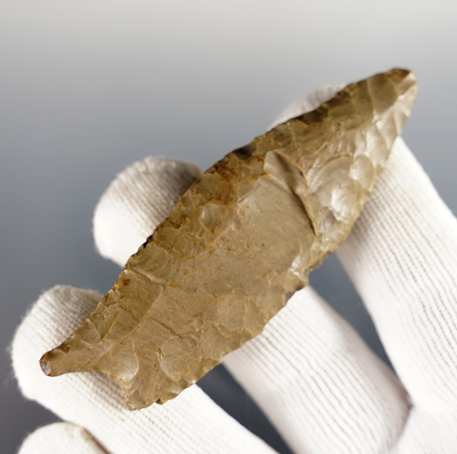 Rare 3 1/16" Cumberland found in Brecksville, Cuyahoga Co., Ohio in 1949 on Hilton Rd. 