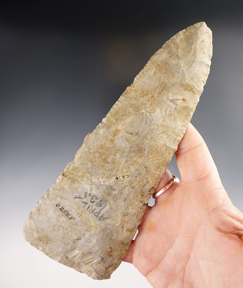Large and well made 6 11/16" Blade found in the Ohio/Indiana area. 