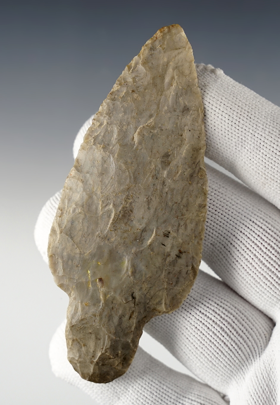 Fine Ohio Adena made from Coshocton Flint. Comes with a Bennett COA.