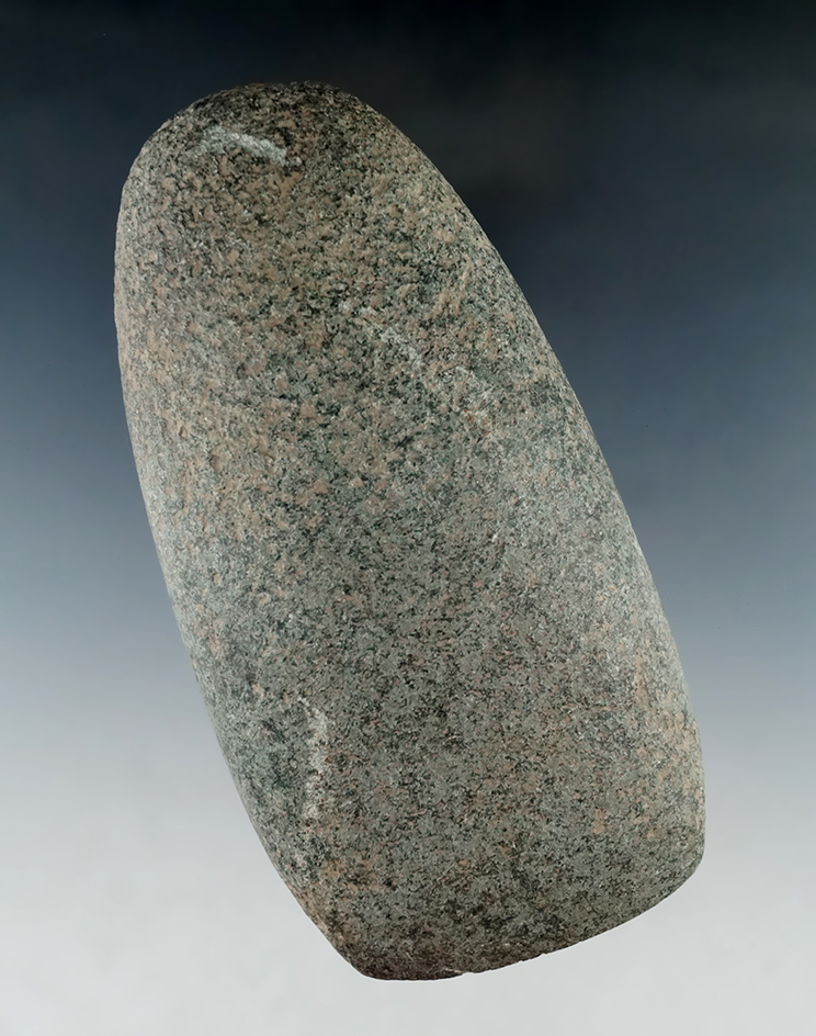 5 7/16" Hardstone Celt found at the Blacklick Site in Franklin Co., Ohio. In very nice condition.