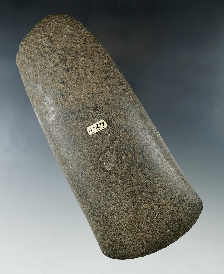 7" Celt found in Hamilton Co., Ohio.  Ex. Fritch Collection.