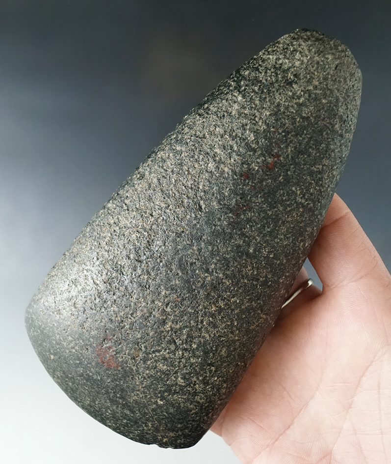 5 11/16" Celt found in Twin Twp., Ross Co., Ohio. In excellent condition. Ex. Putterbaugh.