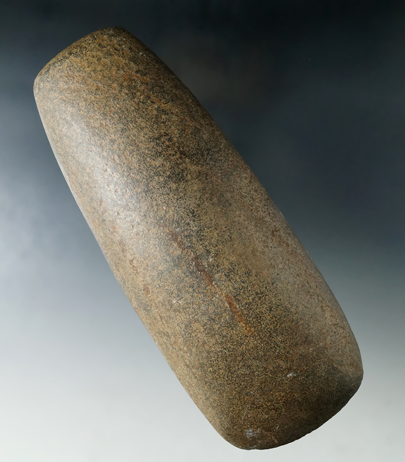 7 1/8" Long heavily patinated Celt that is nicely shaped, found in Ohio.