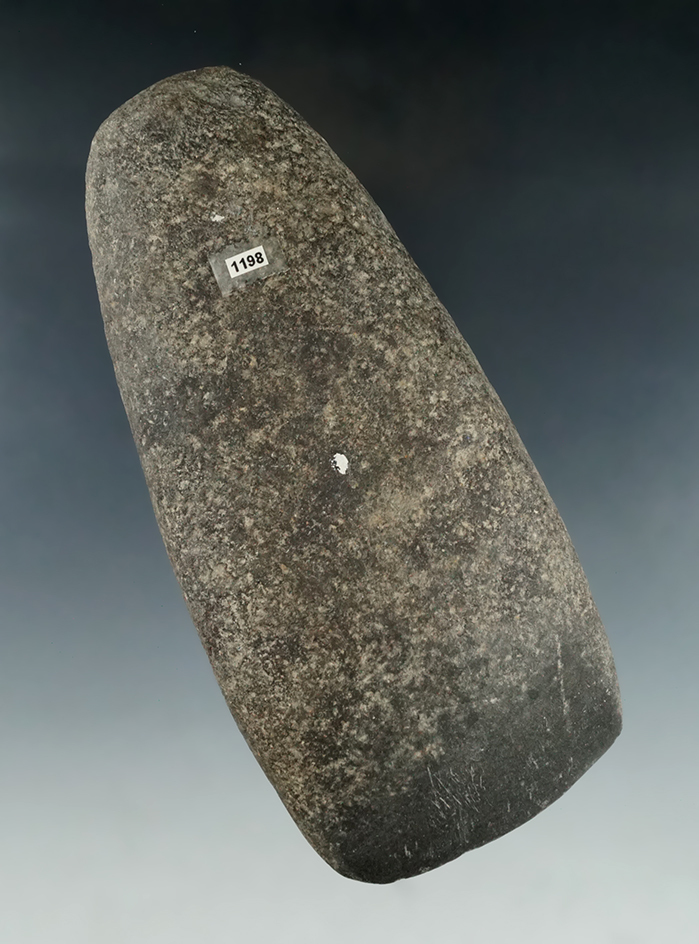 6 1/4" Hardstone Celt found in Champaign Co., Ohio.