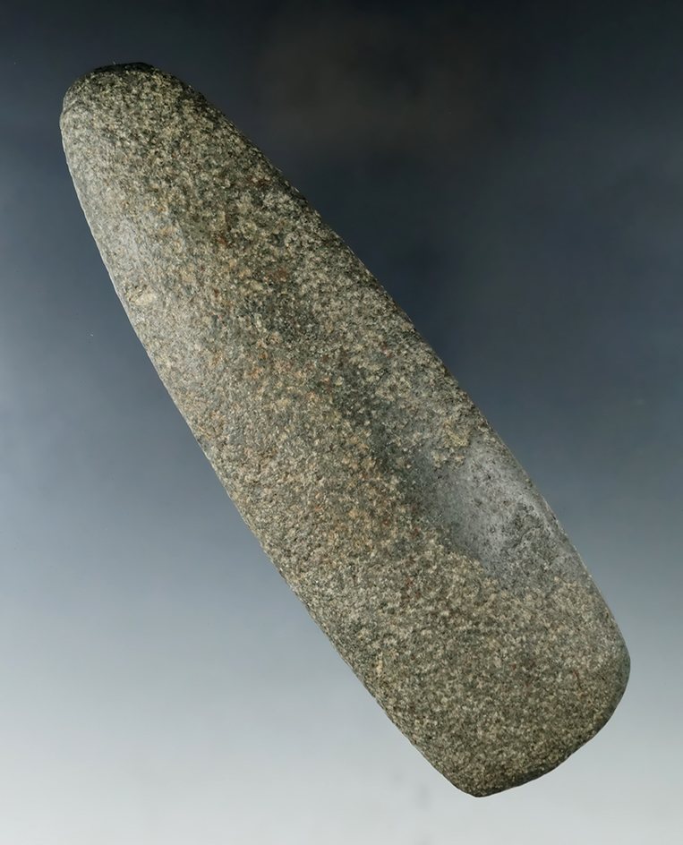 6 1/2" Hardstone Celt found in Darke Co., Ohio.