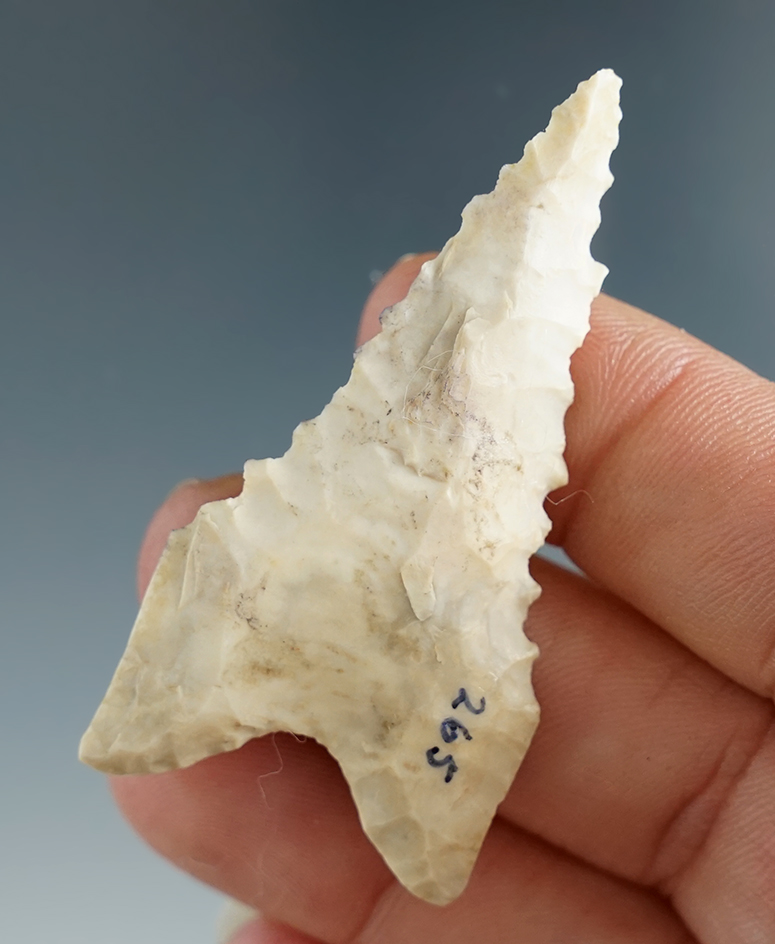 2 3/16" classic style Dalton found in Missouri.