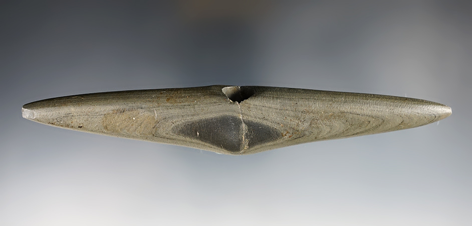 6 3/4" long Pick Bannerstone. Found in the Ohio/Indiana area.